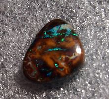 🔥 Boulder Opal Edelstein, Top Schliff, Rarität...