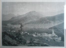 Davos. Ansicht von ca 1850.