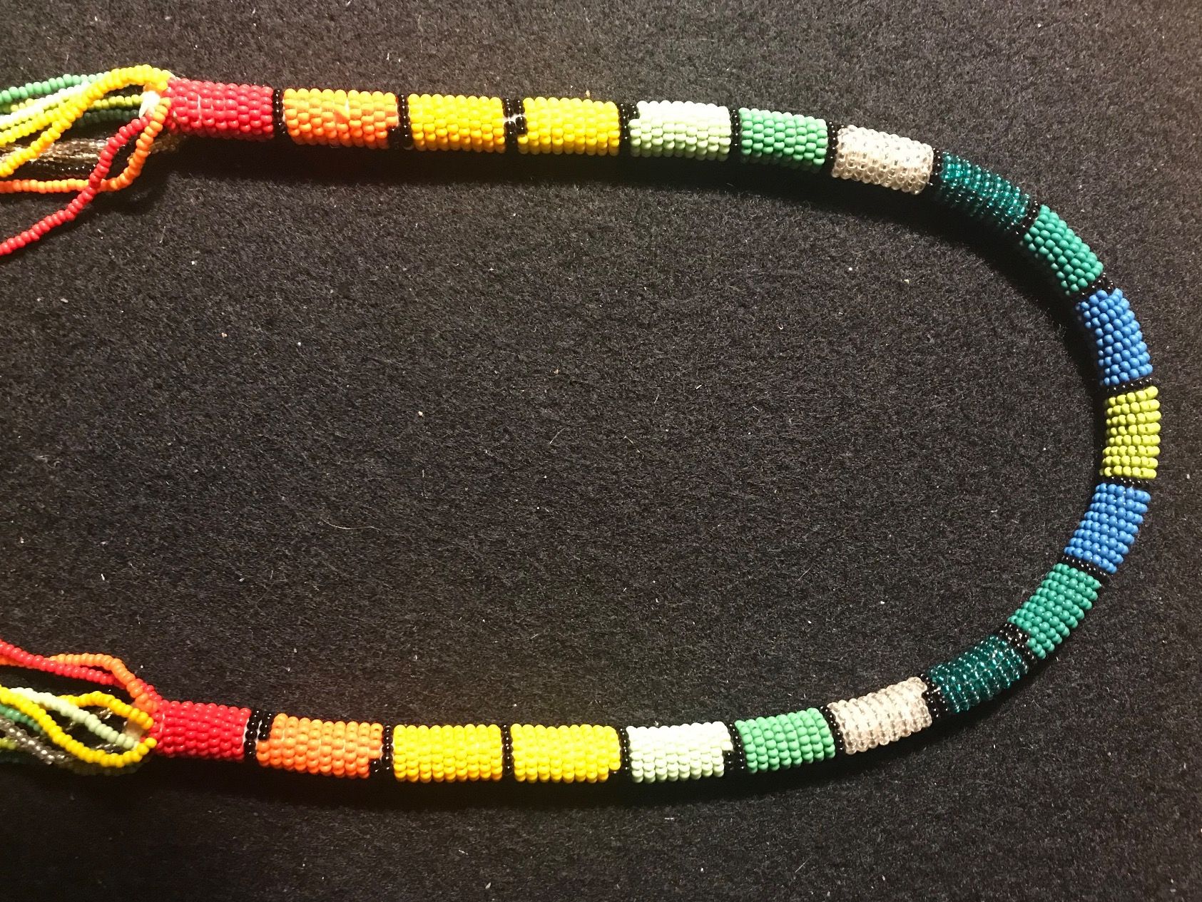 Catenine: Glasperlen Kette Amazonas – Nuovo (secondo la descrizione) da Basel venduto da Michael-Keltoi 2