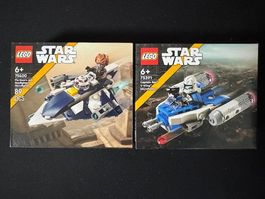 LEGO Star Wars 75391&75400 Microfighter Bundle inkl. Minifig