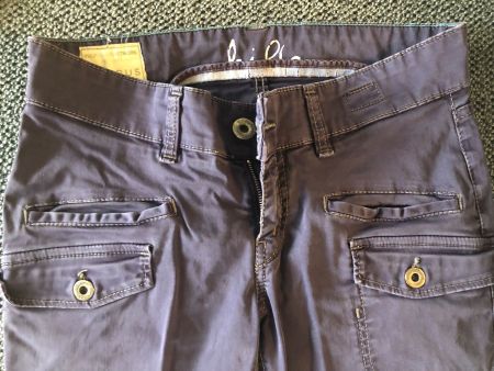 Jeans Marc O'Polo Campus - kilta - Gr. 28/34 - lila