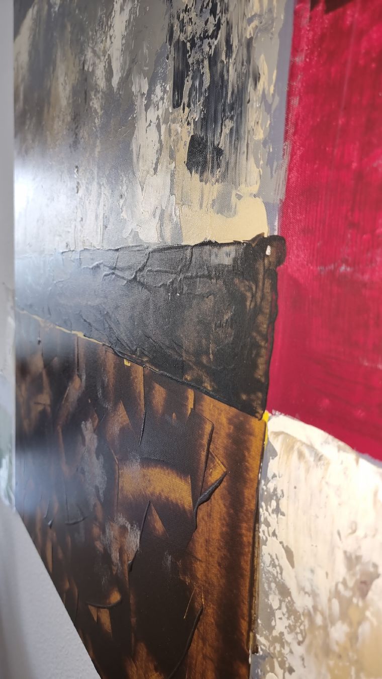 Gemälde: Abstraktion Acryl auf Leinwand – Gebraucht aus Bottighofen von buzz02 2