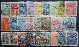 Lettland ex. Kat. 79-175 gest. 1921/32
