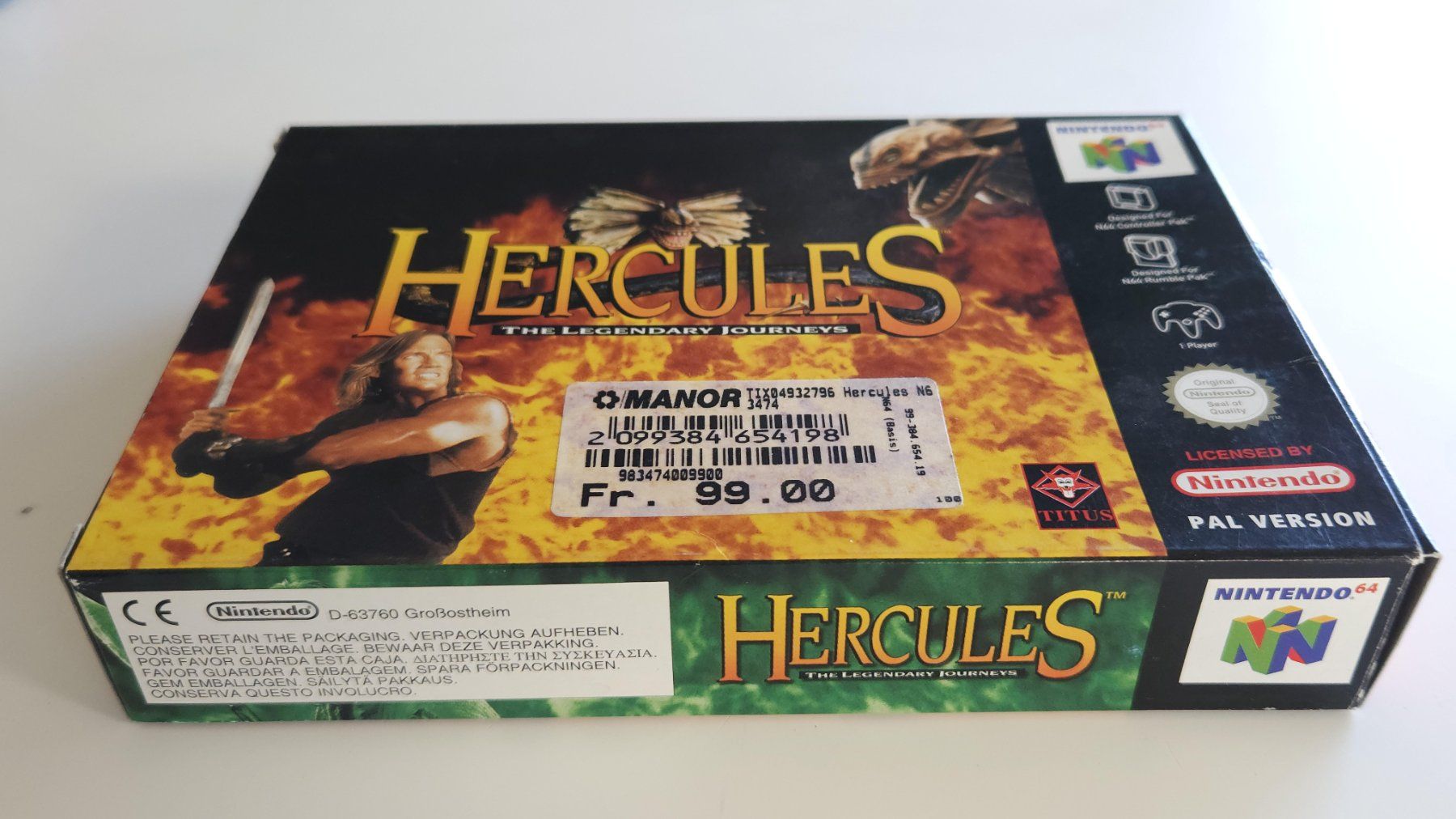 Nintendo Giochi: Hercules - N64 – Usato da Autigny venduto da zel_gvl5 5