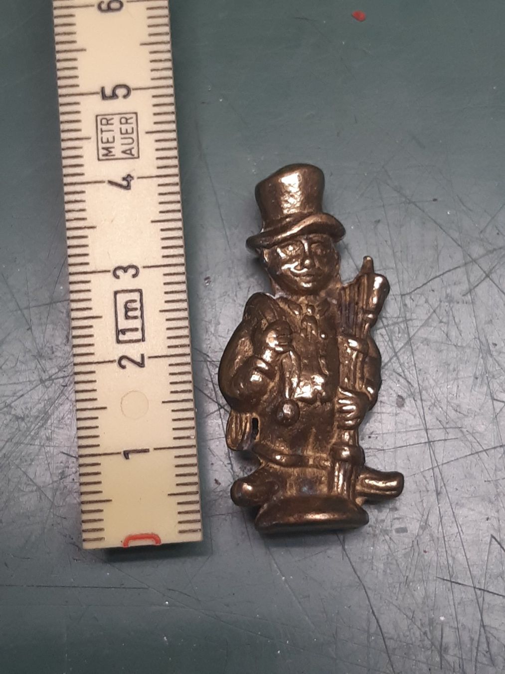 Figurines: Kaminfeger Figur, Gluttöter Messing – D'occasion à Winterthur par lampenretter 2