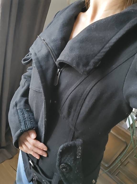 Giacche: Superwarme Winterjacke in schwarz – Usato da Zürich venduto da brendlerb