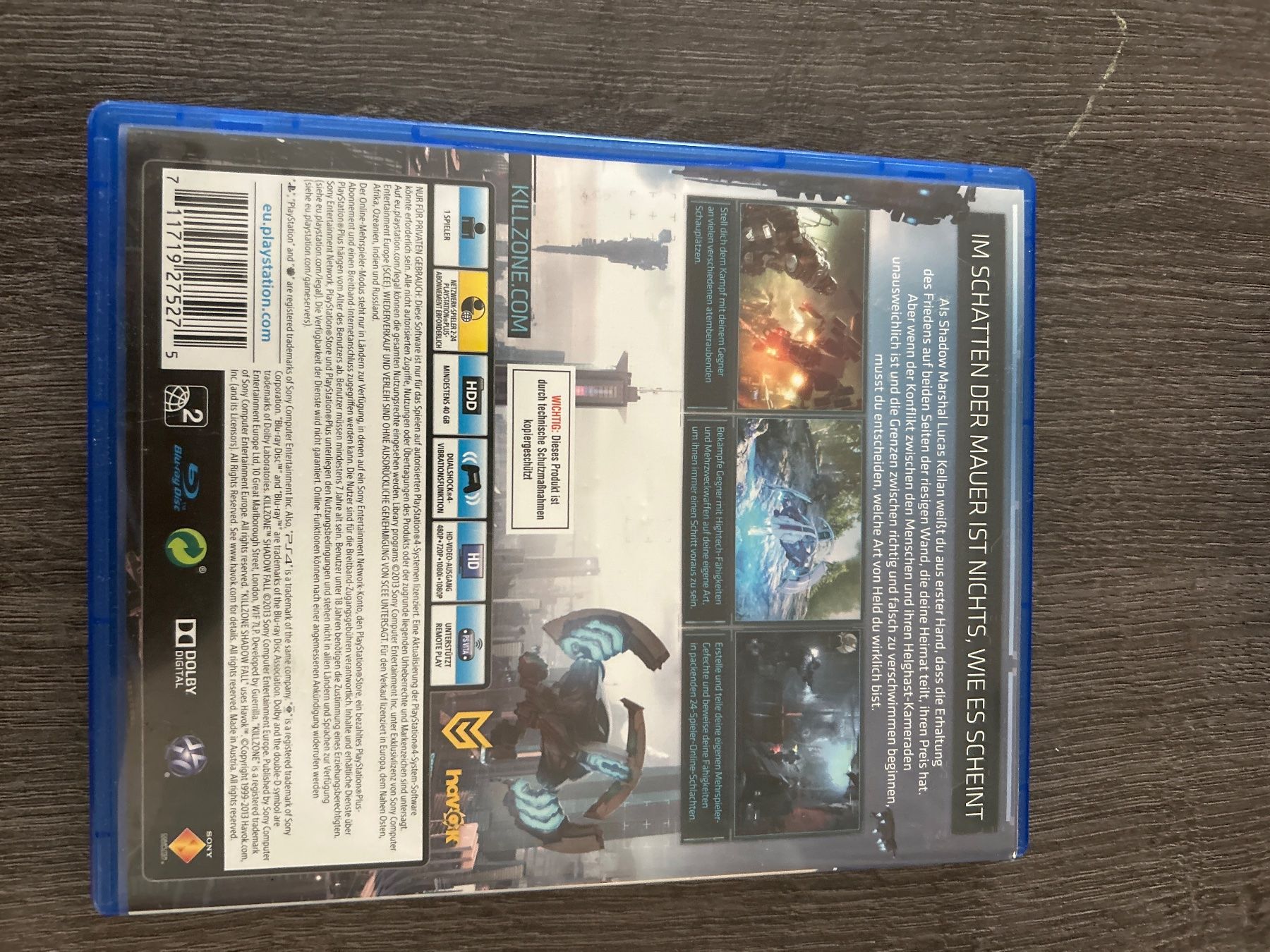 Giochi: Killzone Shadow Fall PS4 Spiel guter Zustand – Usato da Zollikerberg venduto da Lukem01 2