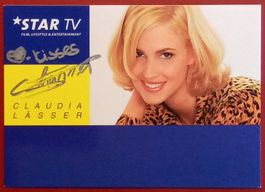 Claudia Lässer Autogramm signiert Foto 10x15cm