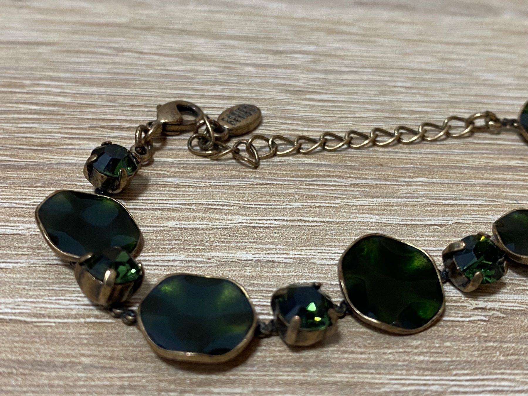 Armbänder & -reifen: Armband vintage, dunkel/grün – Gebraucht aus Bösingen von Trigusik 5