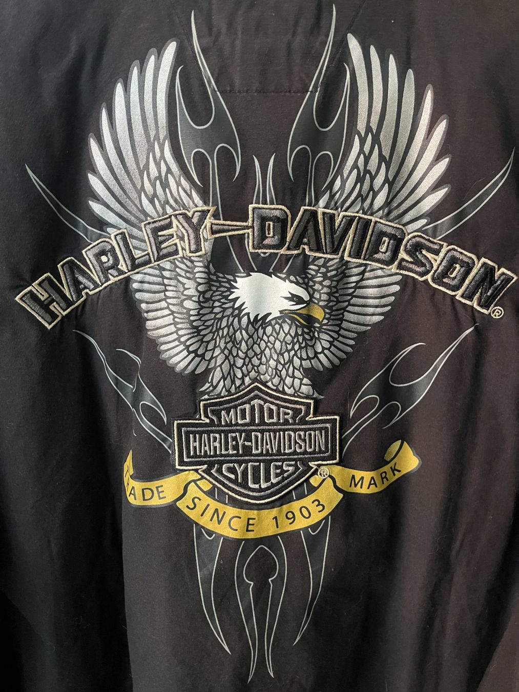 Harley-Davidson Camicie: Harley Davidson Langarm-Hemd GR. XXL – Usato da Zug venduto da Commit 2