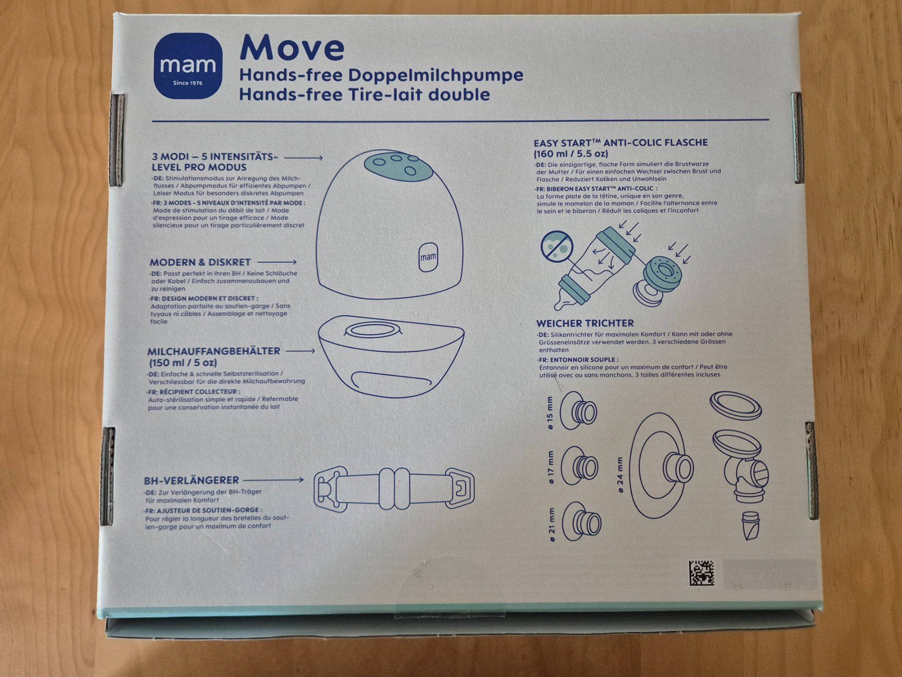 Mam Stillzubehör: mam MOVE Handsfree Doppelmilchpumpe – Gebraucht aus Winterthur von Fizi 4