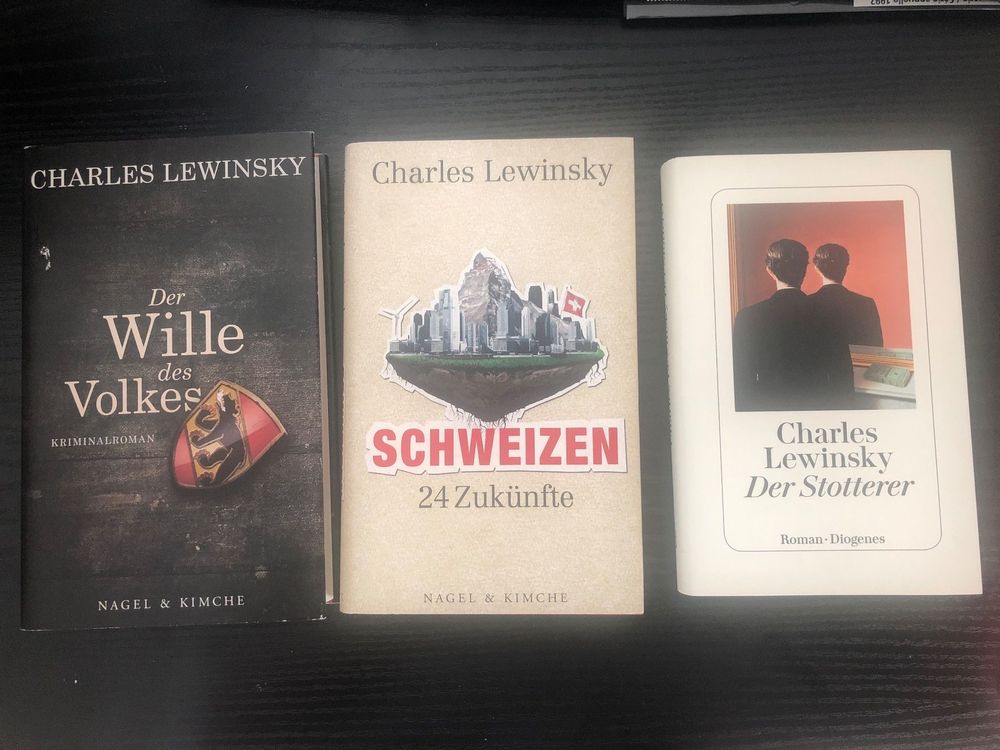 3 Romane Von Charles Lewinsky | Kaufen Auf Ricardo