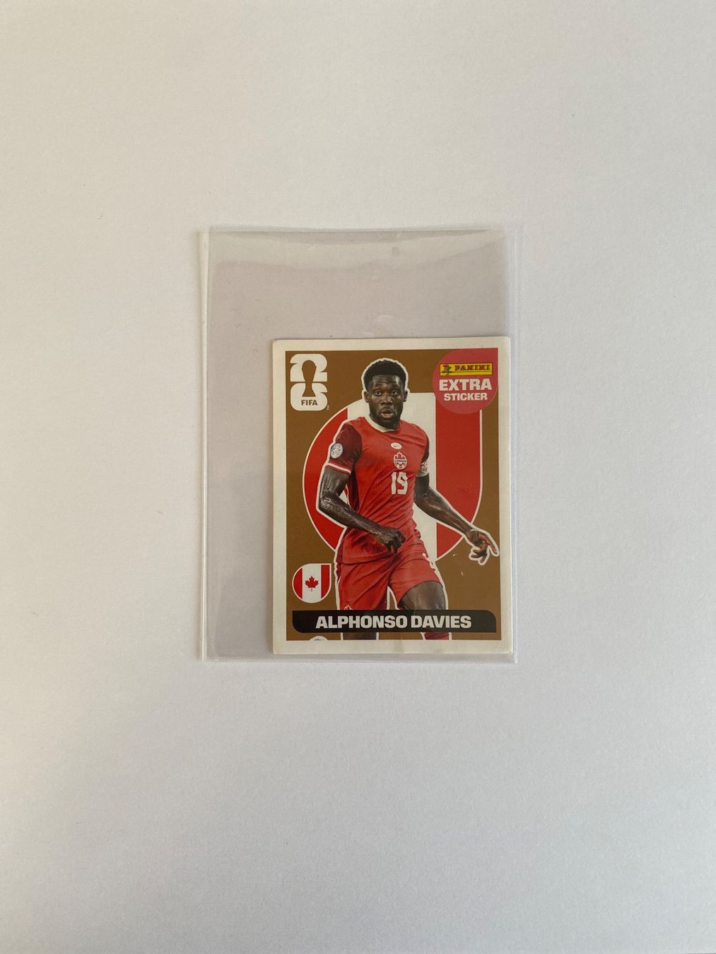Panini Sammelbilder & Trading cards: Panini FIFA Extra Sticker Alphonso Davies Salah – Gebraucht aus Gachnang von Nisaen 2