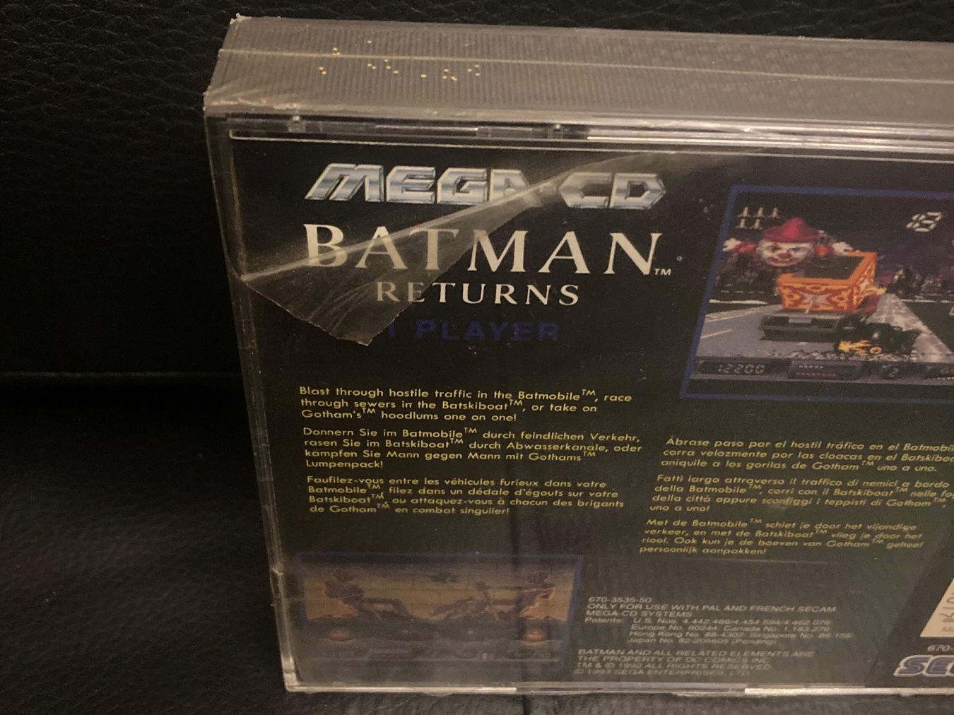 Sega Giochi: Sega Mega CD Batman Returns Spiel NEU und versiegelt – Nuovo e nell'imballaggio originale da Bern venduto da TotheMoonnn 4