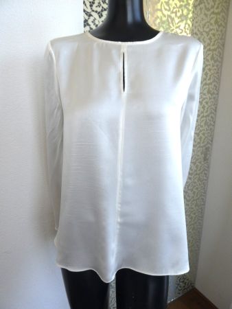 lorena k Seiden Bluse neuwertig, Gr. 36/38
