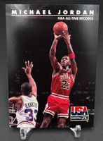 NBA Michael Jordan 1992 SkyBox USA #45 NBA All-Time Records