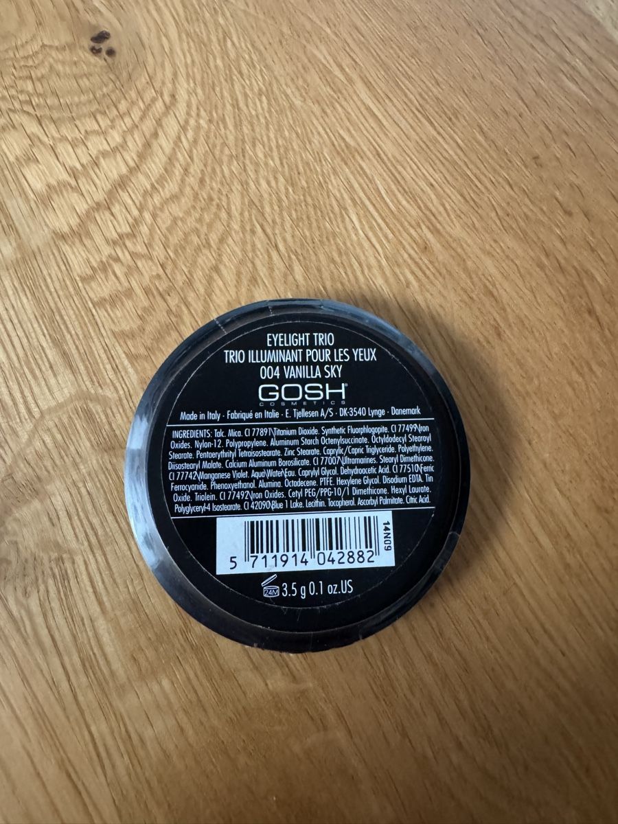 Make-up: Lidschatten Trio 004 Vanilla Sky GOSH NEU – Nuovo e nell'imballaggio originale da Winkel venduto da Schorley 1