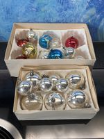 Antike Weihnachtsdeko Christbaumkugeln Glaskugeln Lauscha
