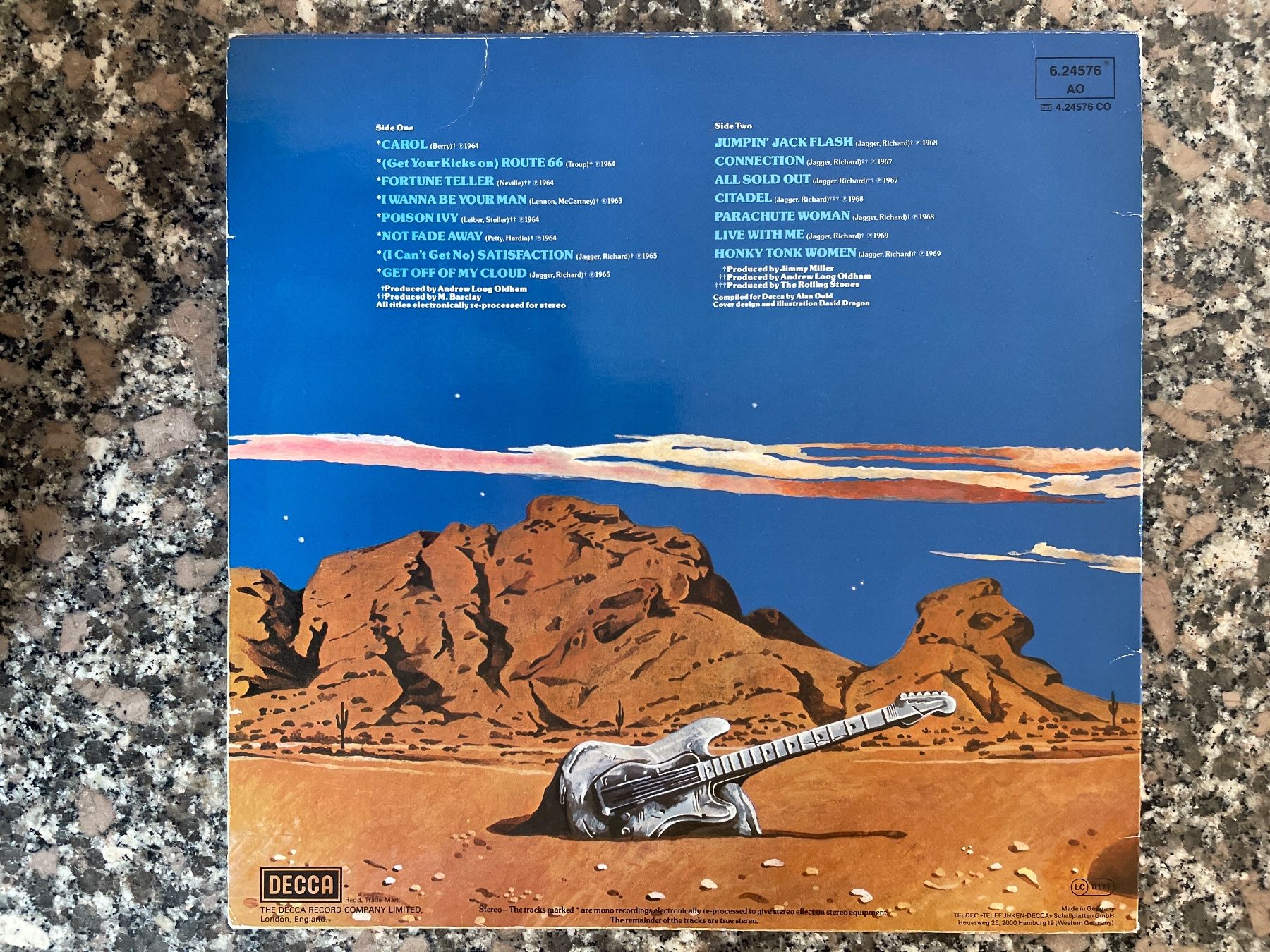 Dischi in vinile: A237-Rolling Stones - Solid Rock – Usato da Frutigen venduto da Philippe_jsp 1