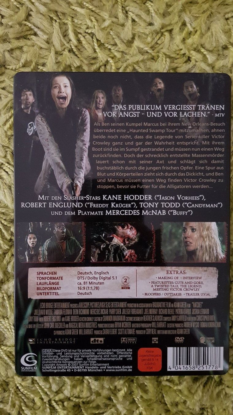 Tutti i DVDs: Hatchet – Usato da Dornach venduto da Letizia1987 1