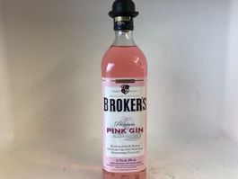 1 Flasche Broker‘s Pink London Dry Gin 40%