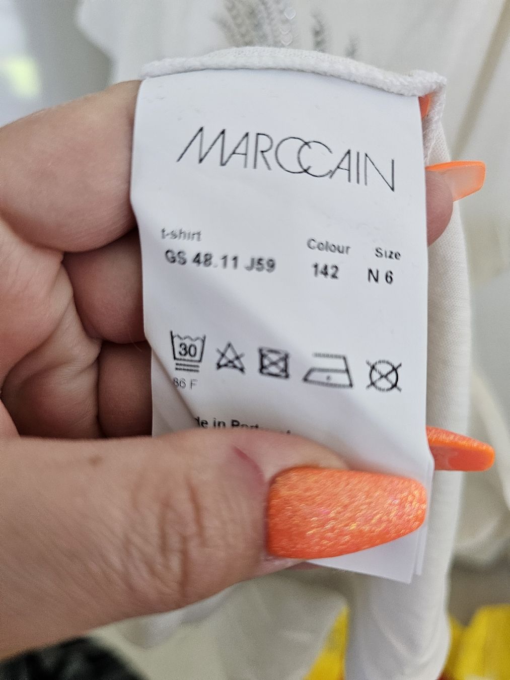 Marc Cain T-shirt: Marc Cain T- Shirt N 6 Baumwolle – Nuovo (secondo la descrizione) da Berg TG venduto da lisboa.sky 2
