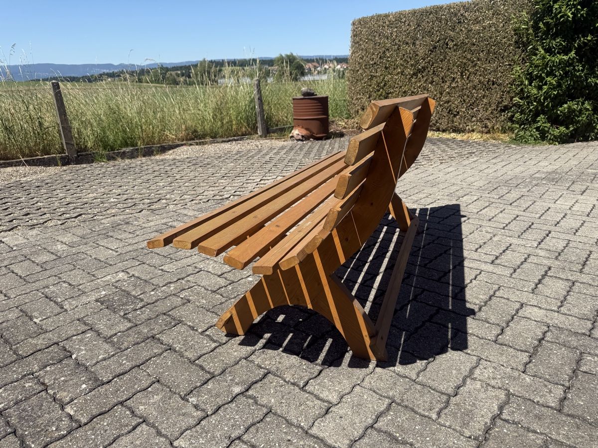 Panchine: Gartenbank aus Holz – Usato da Hinterkappelen venduto da Metal-art 3