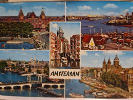 Ansichtskarte Amsterdam Niederlande Holland1974
