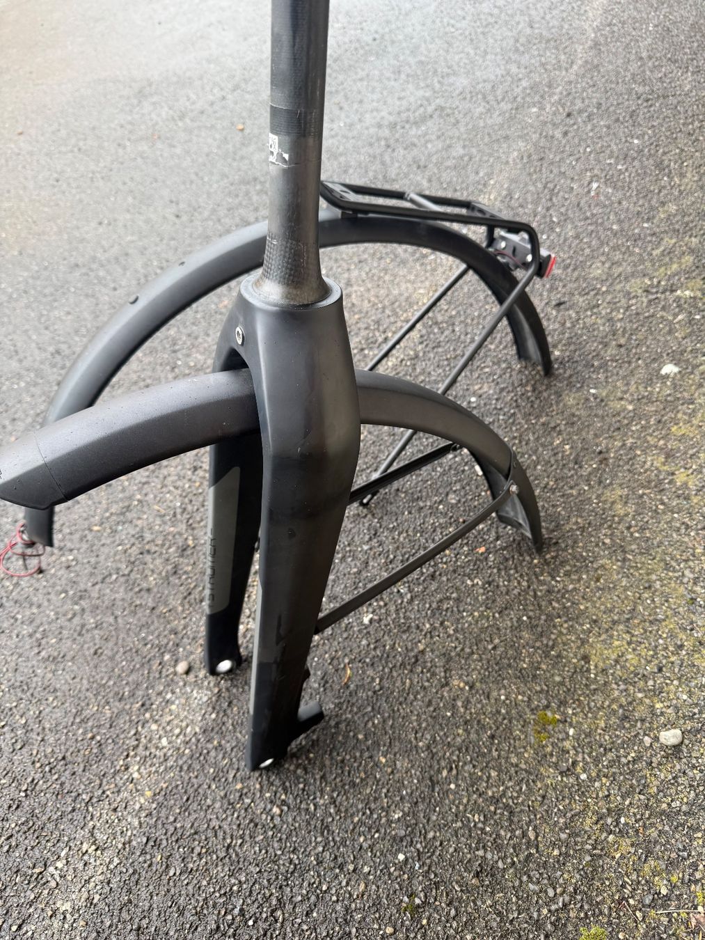 Stromer Pezzi di ricambio: Stromer ST1 Gabel Carbon und Gepäckträger mit schutzblech – Usato da Oberentfelden venduto da lam_vj88