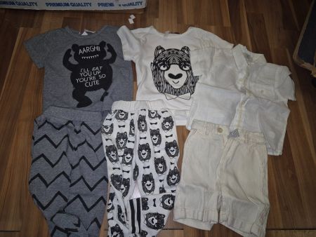 Sommer Set Baby Kleider Gr. 80 Top K5
