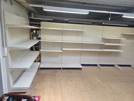 grosser Posten Tegometall Ladengestell + Zubehör ca. 35 LFM