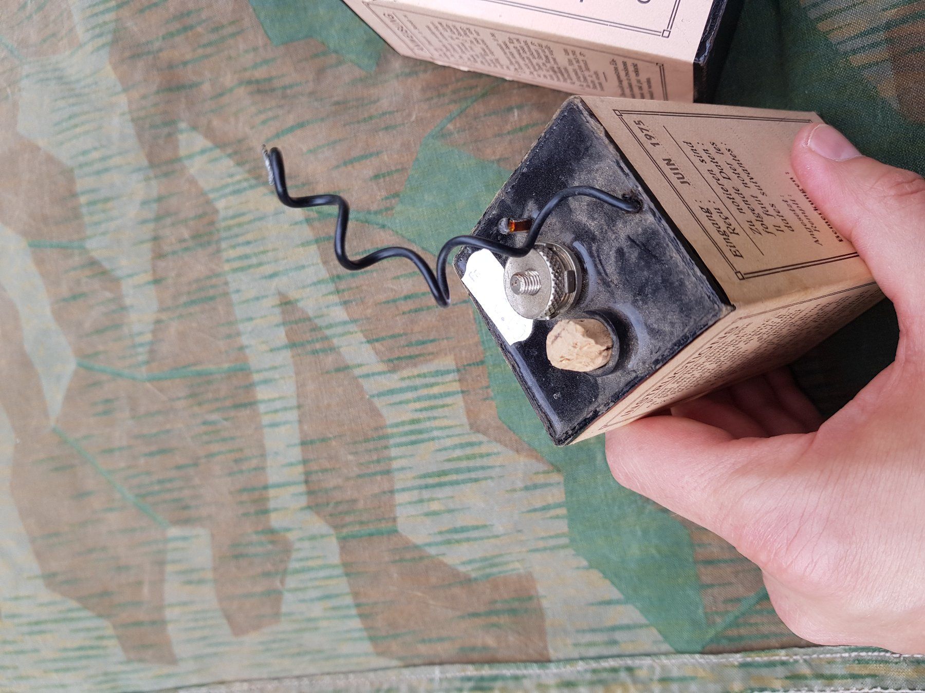 Schweizer Armee Armi bianche: Schweizer Armee Batterien I Batterie Lager Element, Variante – Nuovo (secondo la descrizione) da Gutenswil venduto da rolfsimmen31 2