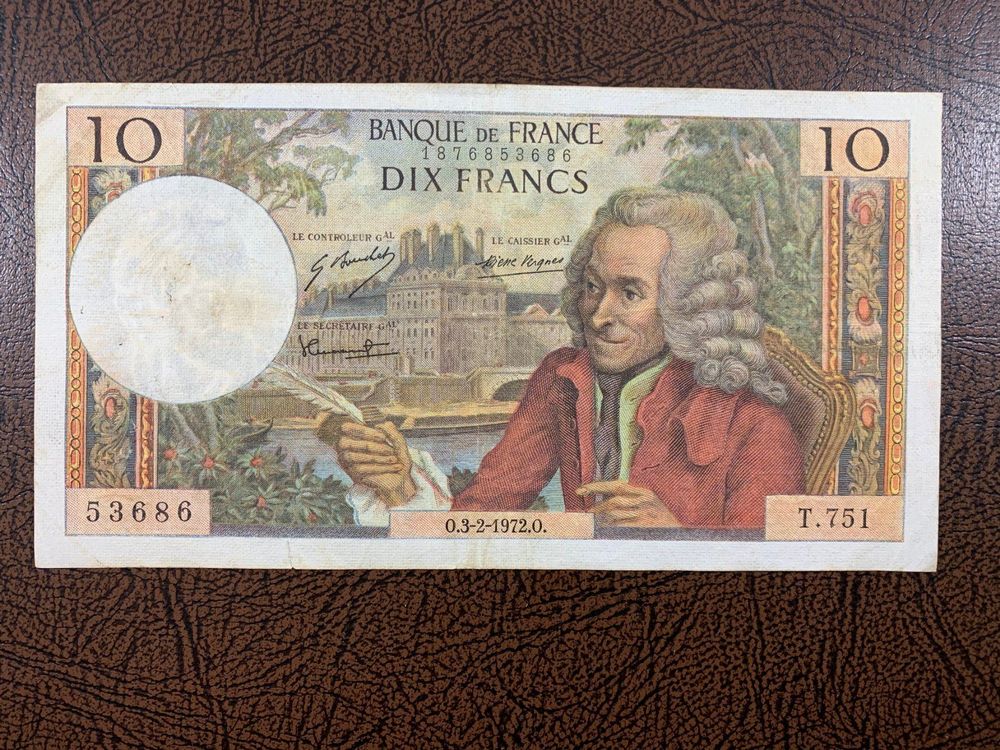 10 Francs Frankreich 1972 | Kaufen auf Ricardo