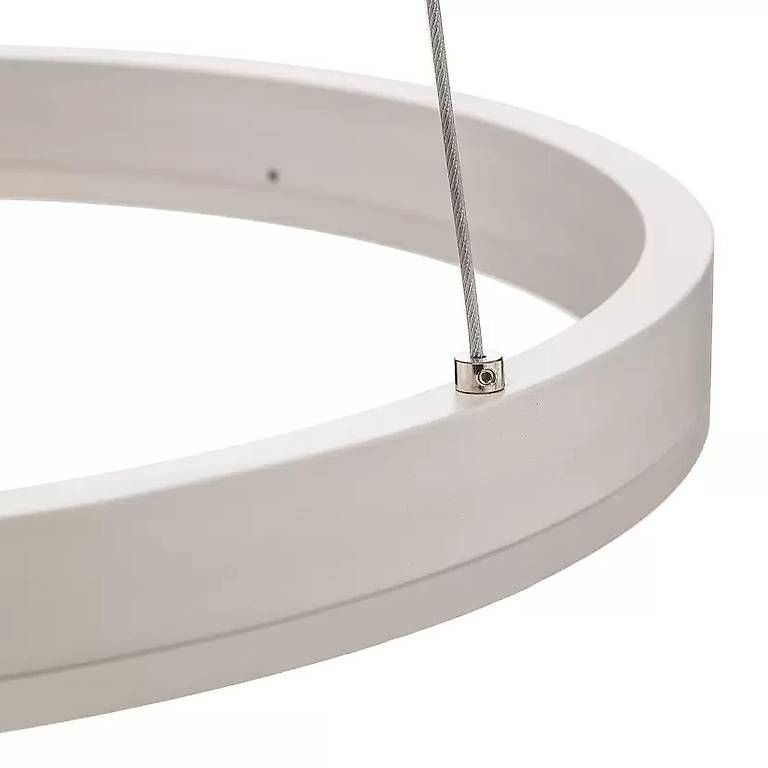 Lampadari & plafoniere: Weisse ringförmige Pendelleuchte – Usato da Schönenwerd venduto da Dolodusch50 3