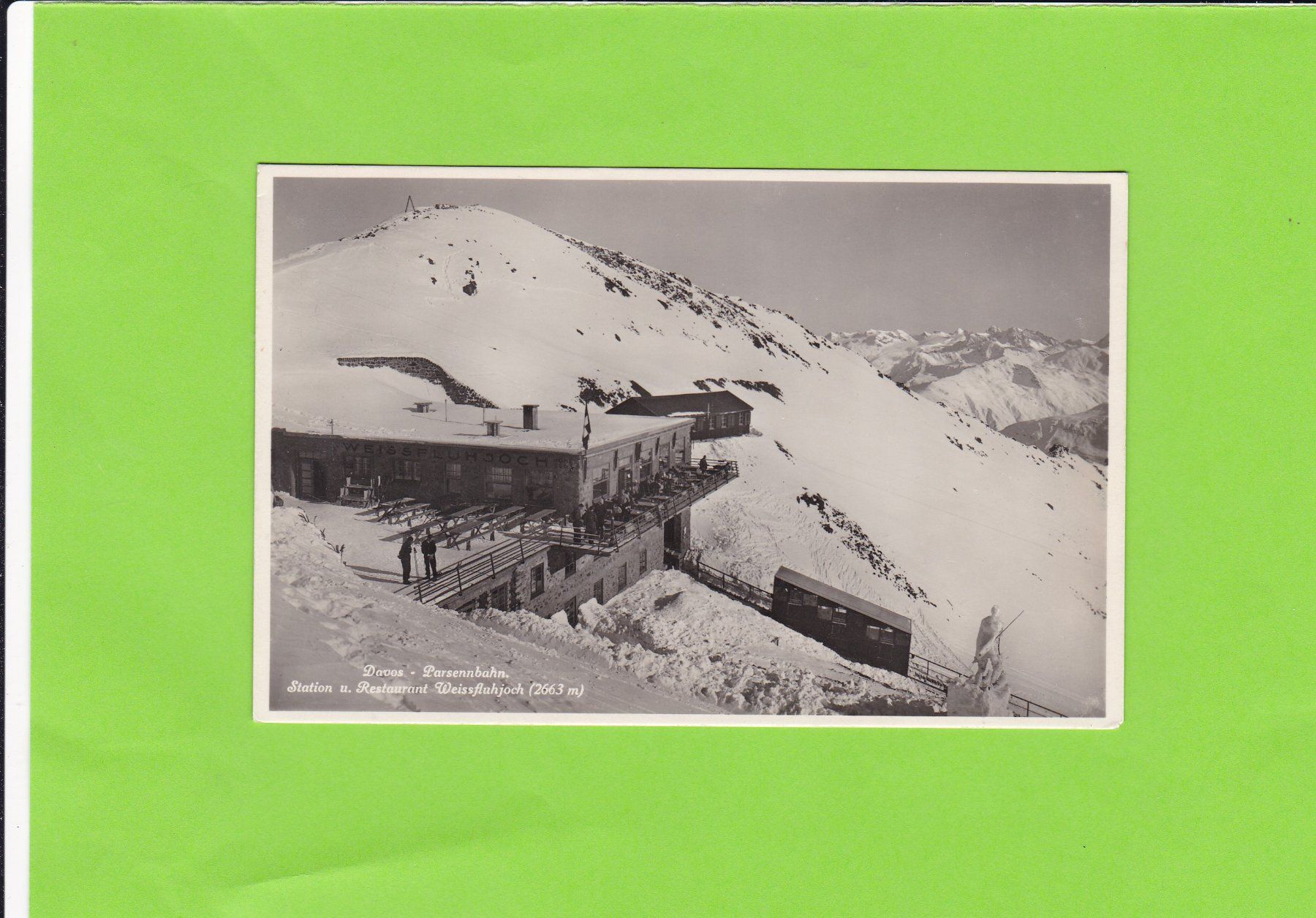 Cartoline postali: Davos-Parsennbahn – Usato da St. Peterzell venduto da neckertal