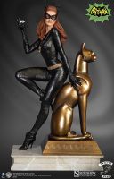 Tweeterhead Catwoman Batman '66 Maquette Diorama Diamond Edi