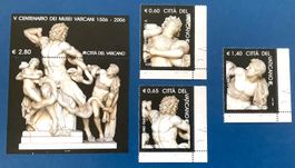 2006 Vatikan 500 Jahre Vatikanische Museen Block 28 +Satz **