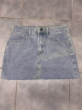 Jupe en jeans pour femme - Taille S 
