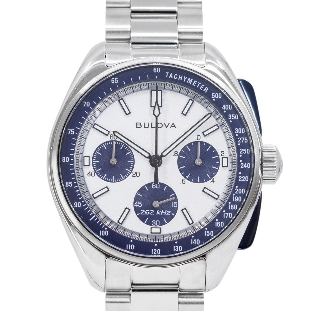 Bulova Orologi: Bulova Men's 98A305 Lunar Pilot 43.5 Quartz – Nuovo e nell'imballaggio originale da Schindellegi venduto da harveystore 1