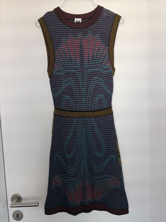 Missoni Knit Dress Size XS, Multi-colour sleeveless