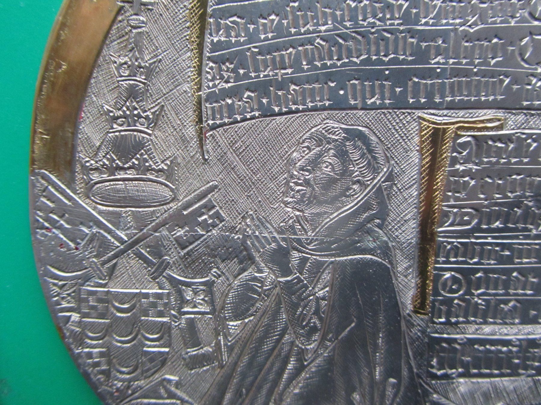 Medaillen: Stifterplaquette des Papstes Pius II -Silber – Gebraucht aus Luzern von Lucernauno 1