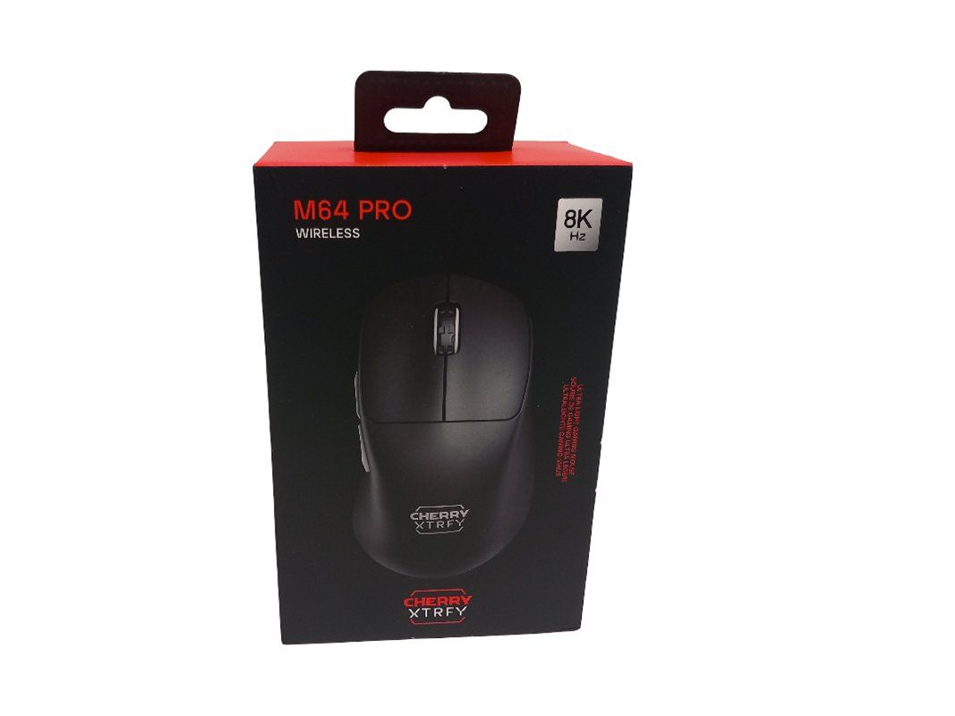 Maus: CHERRY XTRFY M64 PRO Wireless Black Maus – Neu (gemäss Beschreibung) aus Hünenberg von Restwert_Zug