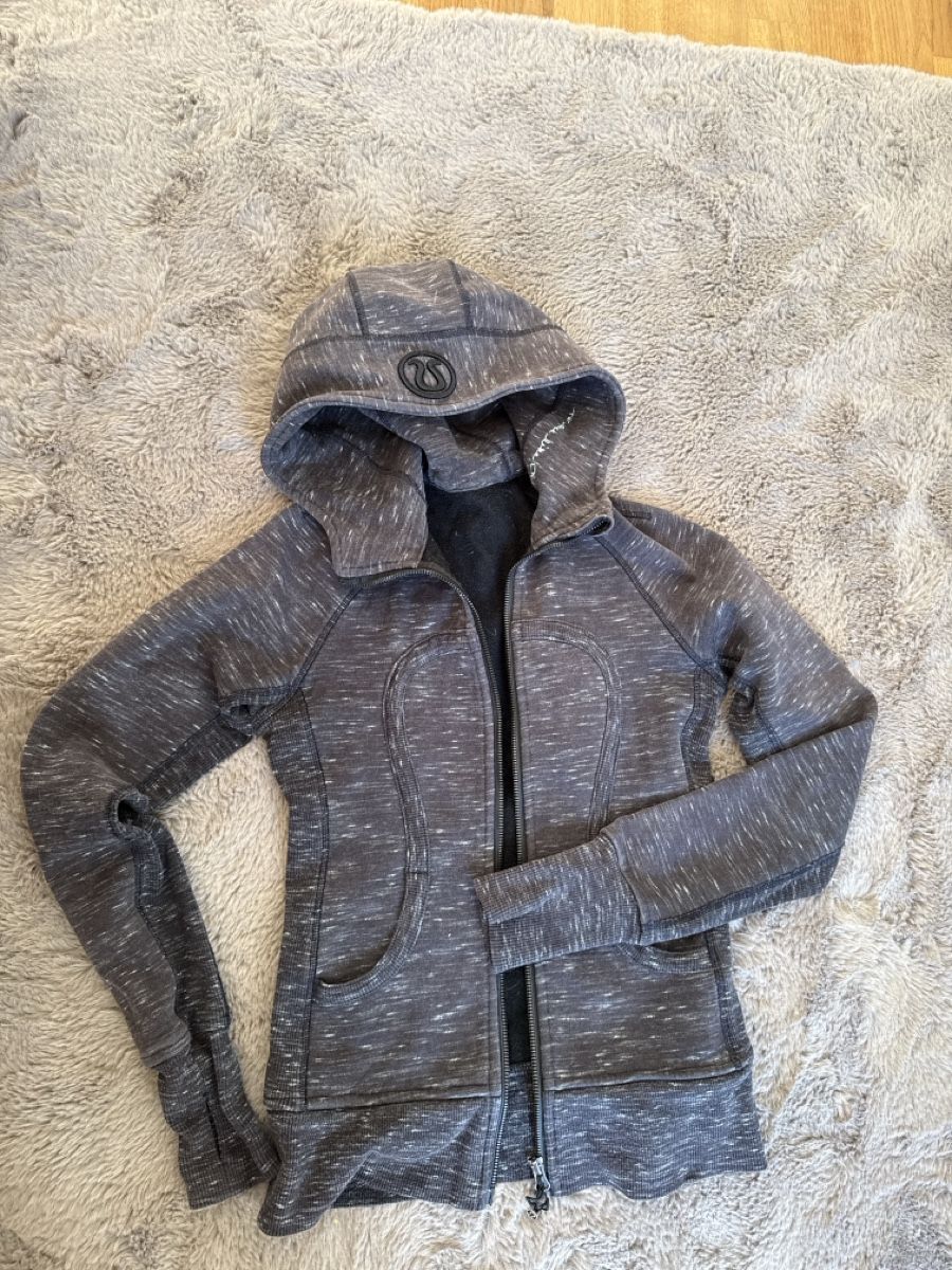 Lululemon Giacche: Lululemon Kapuzenjacke grau meliert  – Usato da Rüti ZH venduto da jocma 1