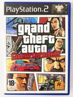 GTA Liberty City Stories PS2 + Memory Card + Plan + Booklet