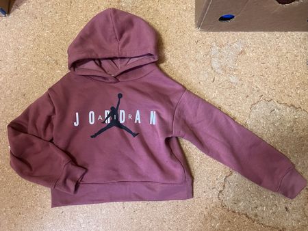 Jordan Kapuzenpullover altrosa gebraucht