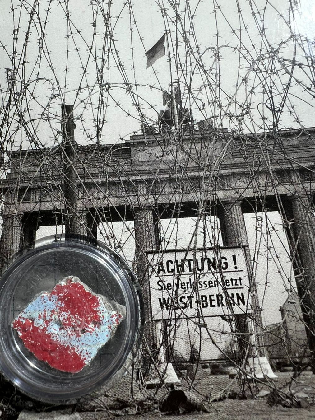 Ansichtskarten: BRD Karten zum Mauerfall 1989 – Gebraucht aus Au SG von Kudiholly
