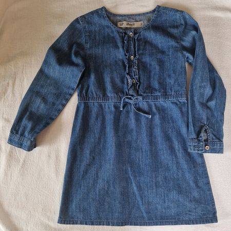 Jeans Kleid, Gr. 128