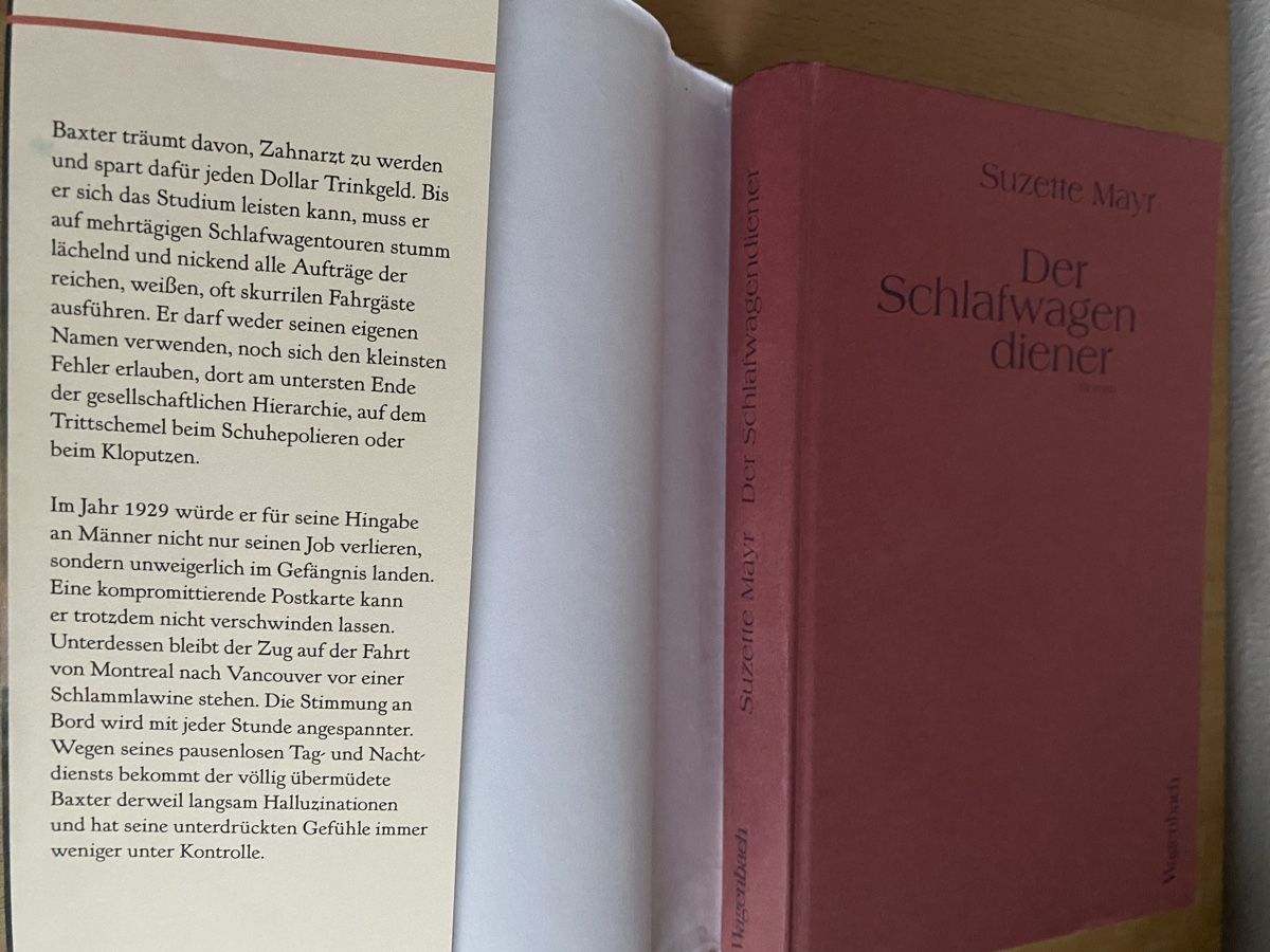 Bücher: Der Schlafwagendiener - Suzette Mayr – Gebraucht aus Schwarzenburg von Michellu 2