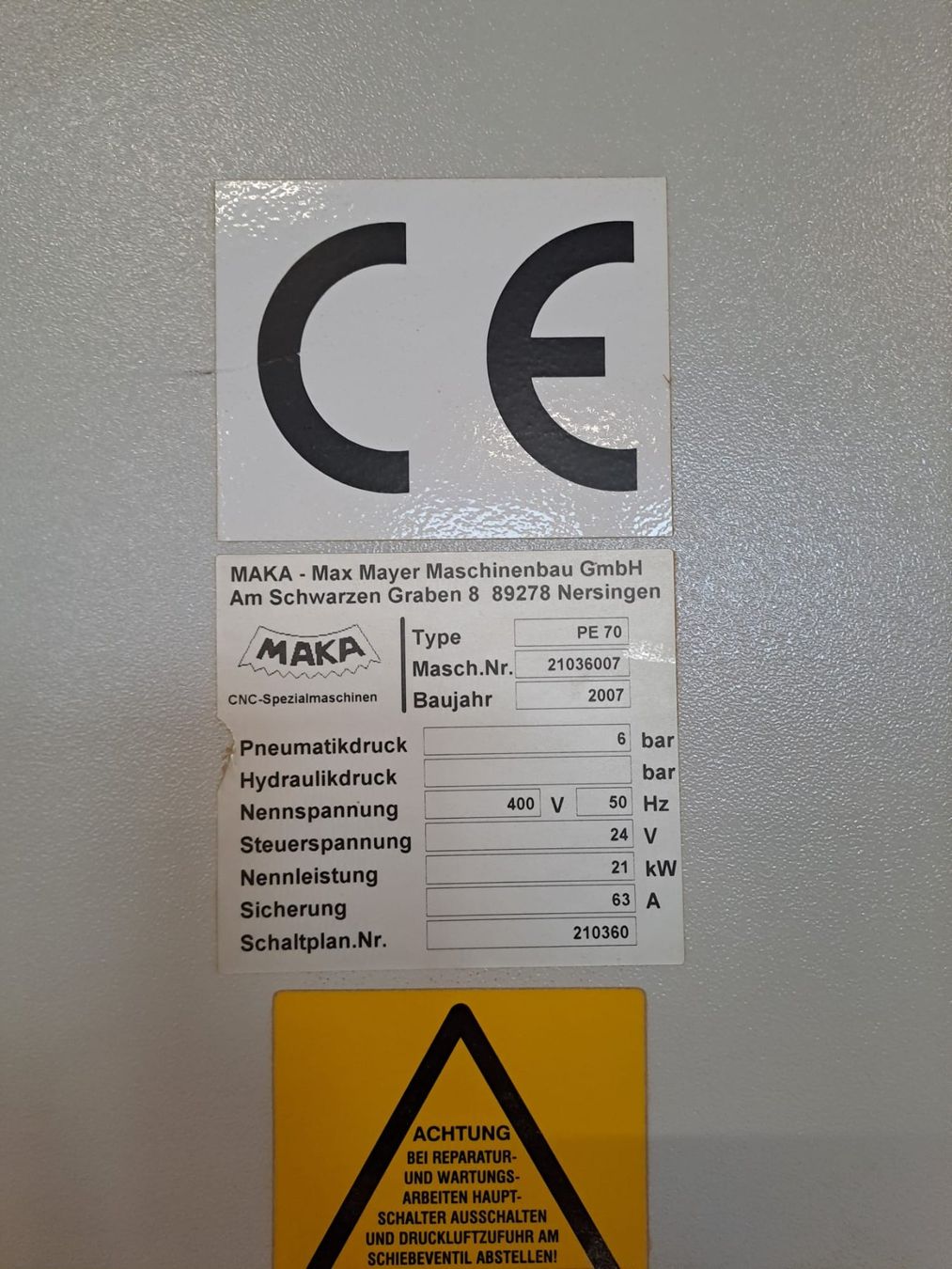 Tutte le macchine: MAKA 5-Achs CNC Maschine – Usato da Lungern venduto da and_2wlx 3