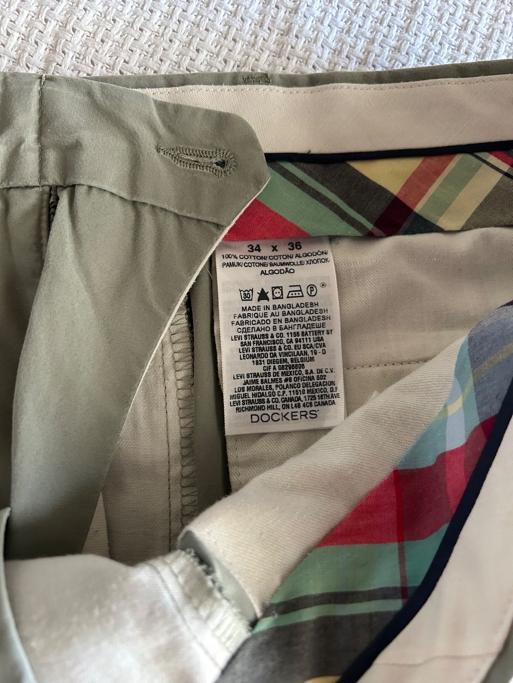 Pantaloni: Dockers Hose – Usato da Liestal venduto da Ballerino01 1